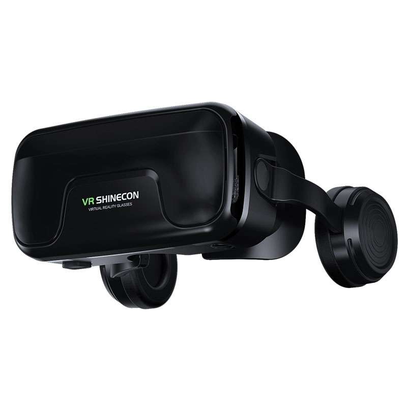 Headphone Version 3D Virtual Reality VR Glasses(Black)