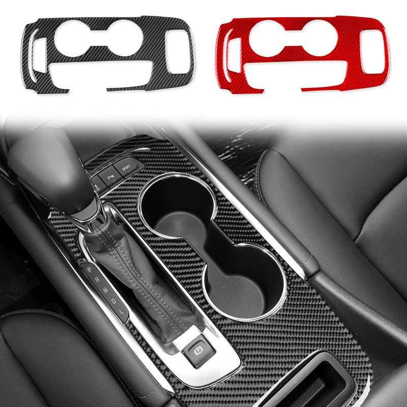 For Chevrolet Malibu 2016-2024 A Model Left-hand Drive Gear Panel Sticker(Red)