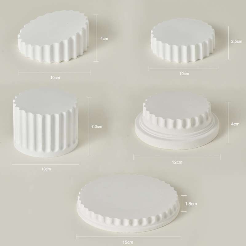 Roman Column Plaster Photography Props Still Life Ornament, Style: Base 2