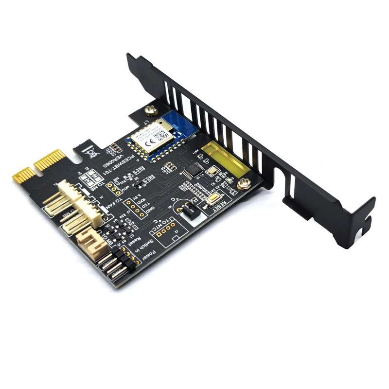 2.4G WIFI Computer Remote Boot Card Remote Control Wireless Switch Module Work With Google Home Tmal