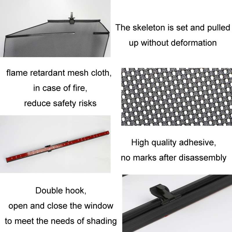 Automobile Automatic Lift Glass Window Sunshade, Specification: Rear Right Window