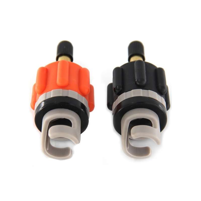 Surfing Paddle Board Adapter Inflatable Air Valve Conversion Air Nozzle(Black)