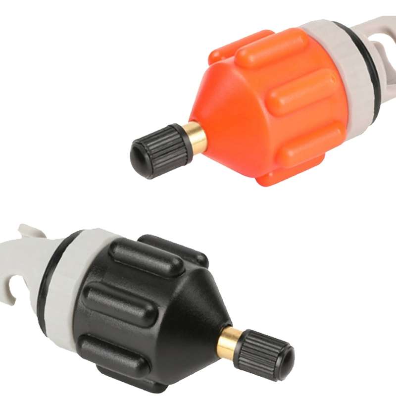 Surfing Paddle Board Adapter Inflatable Air Valve Conversion Air Nozzle(Black)