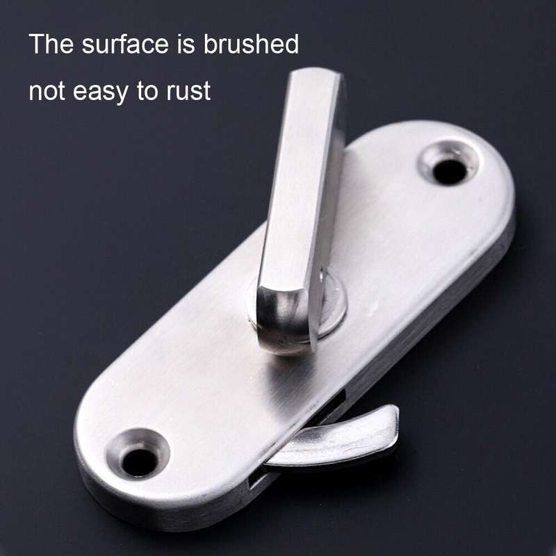 304 Stainless Steel Slot 90 Degrees Right Angle Migration Door Hook Lock