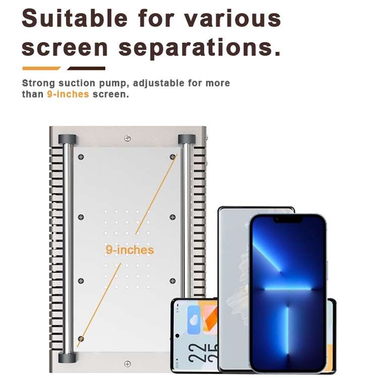 BAKU BA-948E Mobile Phone Liquid Crystal Separation Machine Flat Display Separator Heating Board US