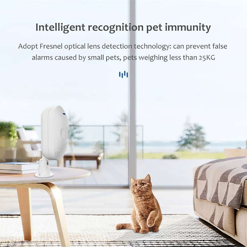 TUYA APP Control  Wireless PIR Motion Sensor Alarm WiFi Motion Detector