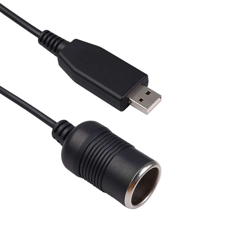 1.2m 12W Power Driving Recorder TYPE-C to Cigarette Lighter Socket