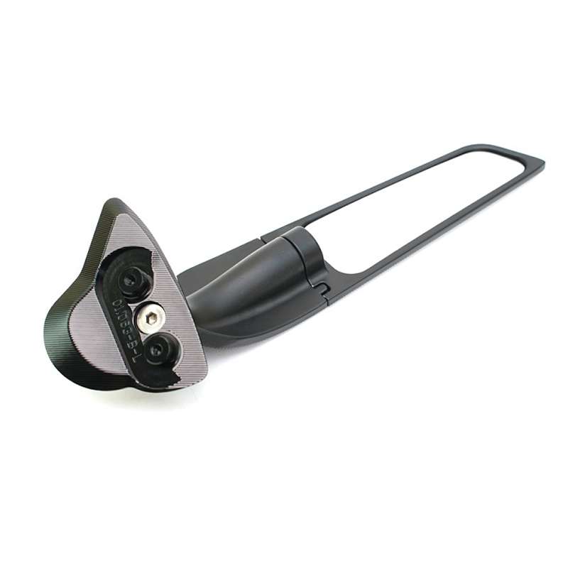 For YAMAHA YZF-R6/R7 Motorcycle Fixed Wing Reflector(Black)