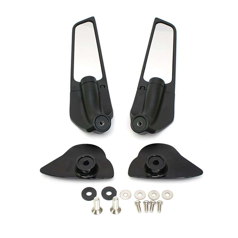 For YAMAHA YZF-R6/R7 Motorcycle Fixed Wing Reflector(Black)
