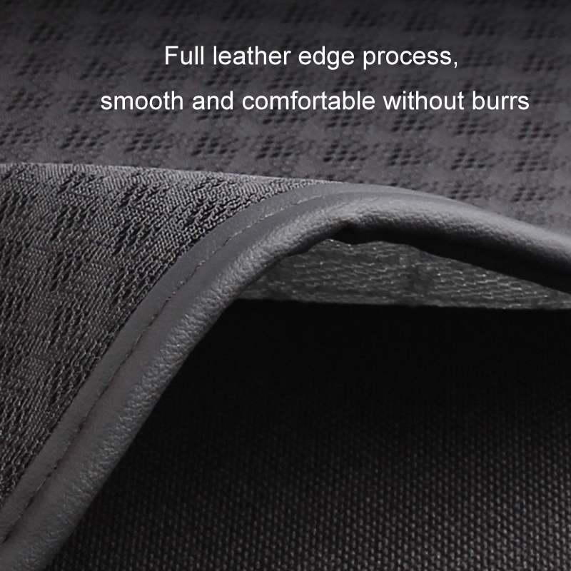 Car Seat Without Backrest Ice Silk Cushion(Beige)