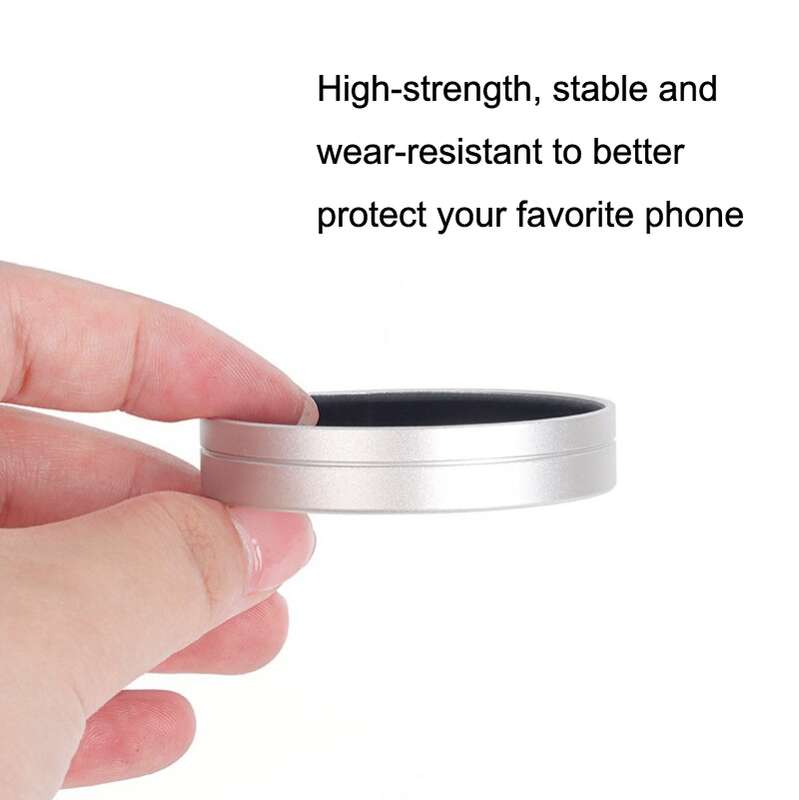 For FUJIFILM Instax Mini EVO Camera Lens Cap Aluminum Alloy Protective Cover(Silver)