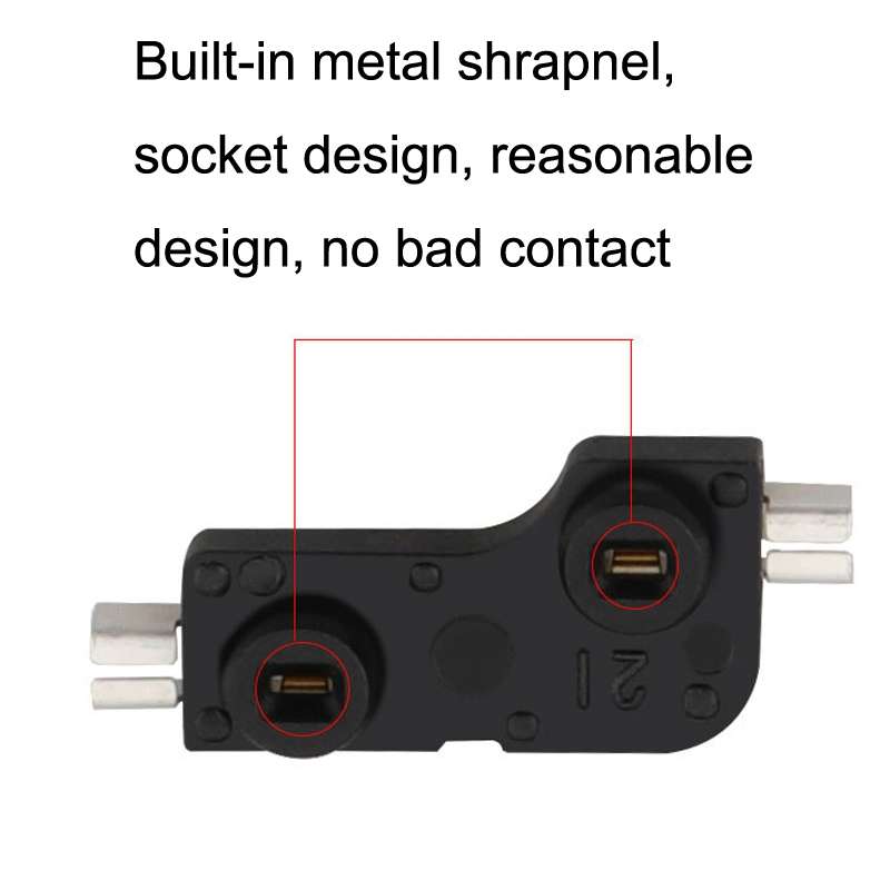 100pcs Mechanical Keyboard Shaft Body Hot Swap Base Modified Shaft Seat Connector(Black)