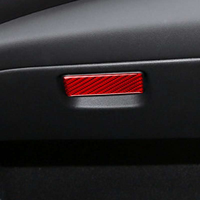 For Chevrolet Malibu 2016-2024 Left-hand Drive Co-pilot Storage Box Sticker(Red)
