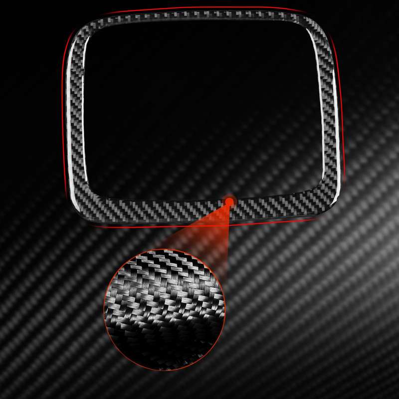 For Chevrolet Malibu 2016-2024 Left-hand Drive Reading Light Frame Decoration Sticker(Red)