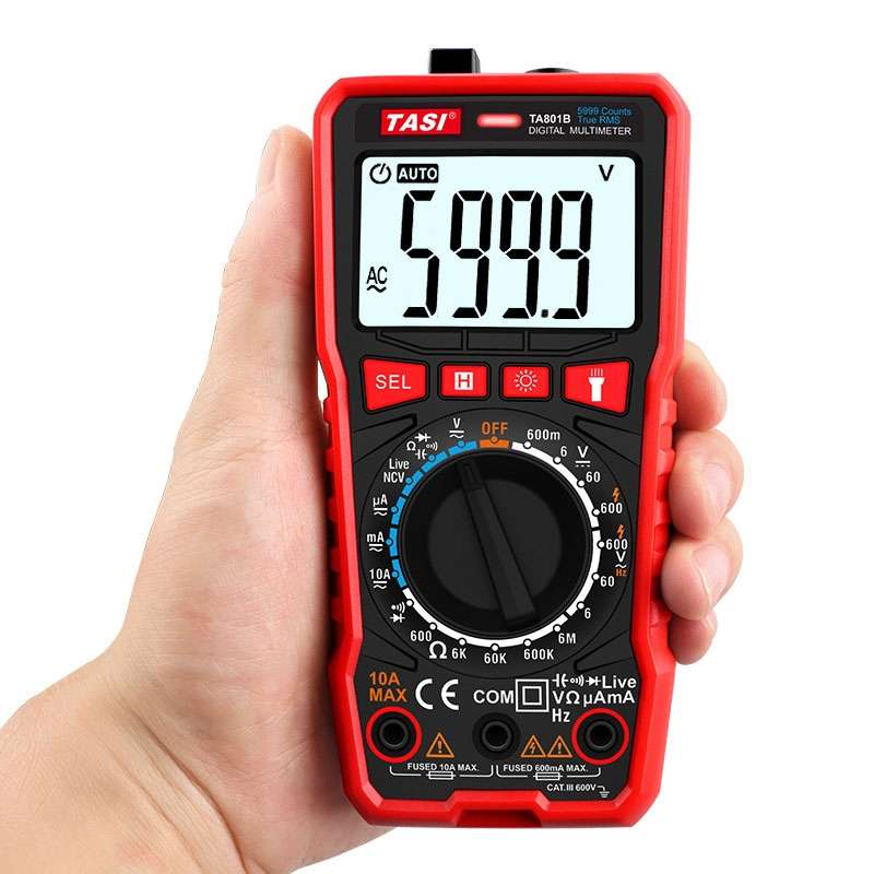 TASI TA801B Automated Manual Integral Digital Multimeter High Precision Digital Display Ammeter