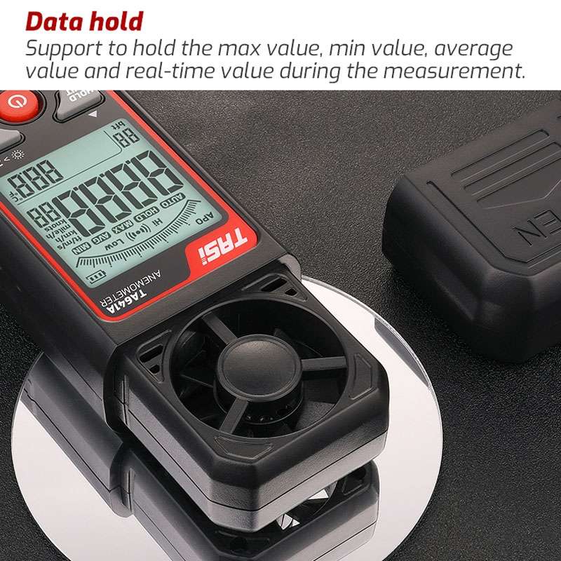 TASI TA641A High Precision Wind Speed Instrument Wind Volume Tester Handheld Wind Speed Meter
