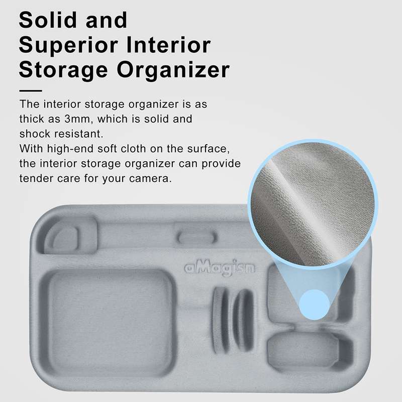 For Insta360 GO 3 / GO 3S AMagisn Accessory Storage Bag Portable Medium Clutch