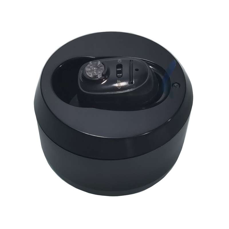 CIC Hearing Aids Rechargeable Invisible Wireless Hearing Aid Sound Amplifier(Black)