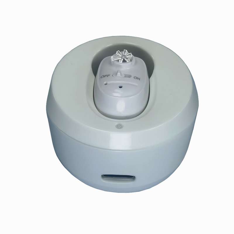 CIC Hearing Aids Rechargeable Invisible Wireless Hearing Aid Sound Amplifier(Skin Color)