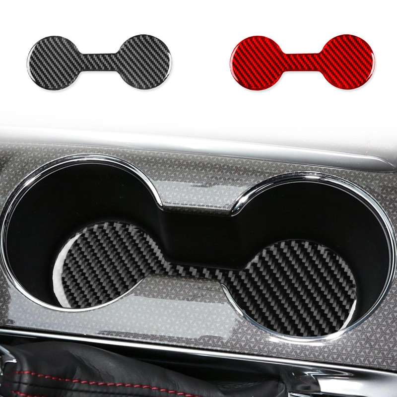 For Chevrolet Malibu 2016-2024 Left-hand Drive Coaster Decorative Sticker(Red)