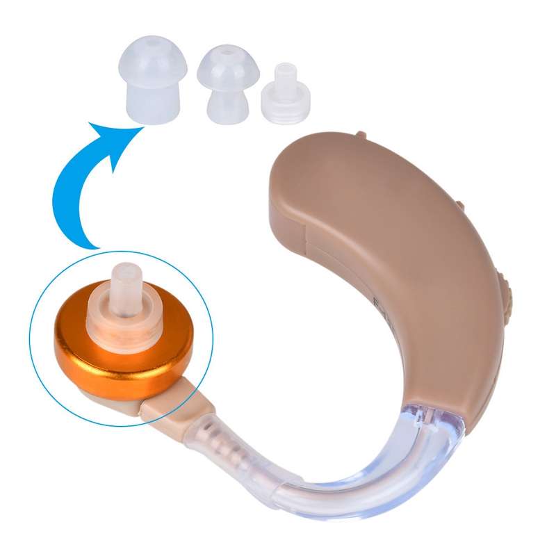 F-138 DC 1.5V Earhook Hearing Aid Sound Amplifier