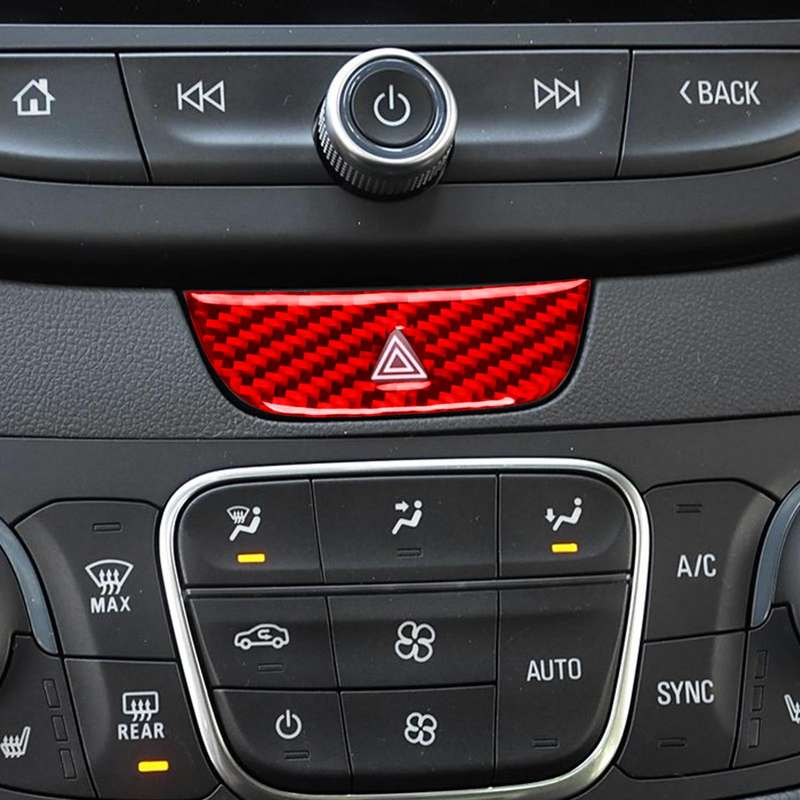 For Chevrolet Malibu 2016-2024 Left-Hand Drive Warning Light Sticker(Red)