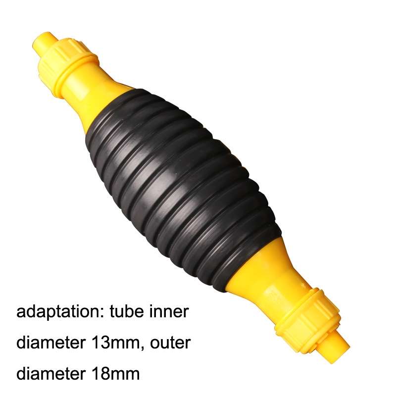 2.5m With Switch Car Motorcycle Oil Barrel Manual Oil Pump Self-Priming Large Flow Oil Suction