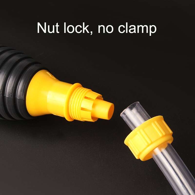 2.5m With Switch Car Motorcycle Oil Barrel Manual Oil Pump Self-Priming Large Flow Oil Suction