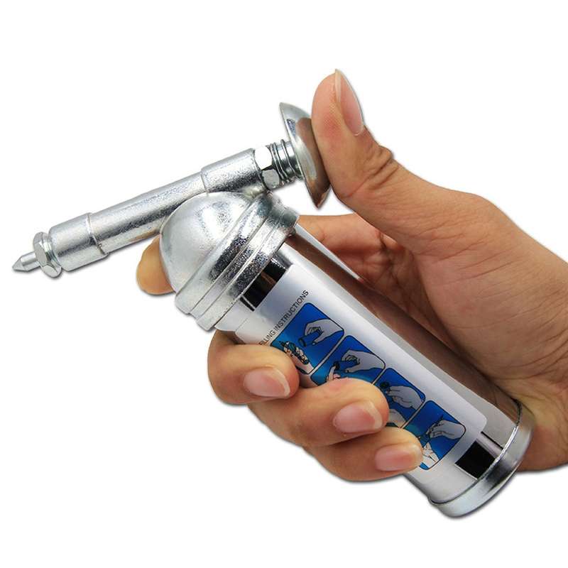 HSD HS-80CC Mini Hand-Press Manual Car Grease Filler Portable Oil Injection Pump