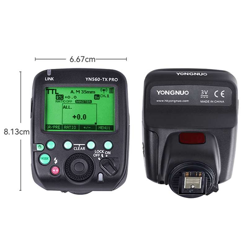 For Sony YONGNUO YN560-TX Pro High-speed Synchronous TTL Trigger Wireless Flash Trigger