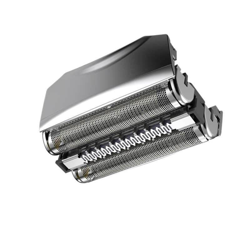 For BRAUN 70S Electric Shaver Silver Mesh Cutter Head Upgraded Version, Style: With Words(Plastic Pa