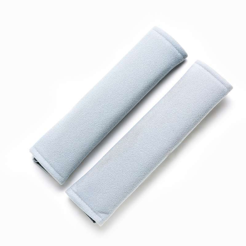 Car Seat Belts Soft Plush Shoulder Pads(Grey)
