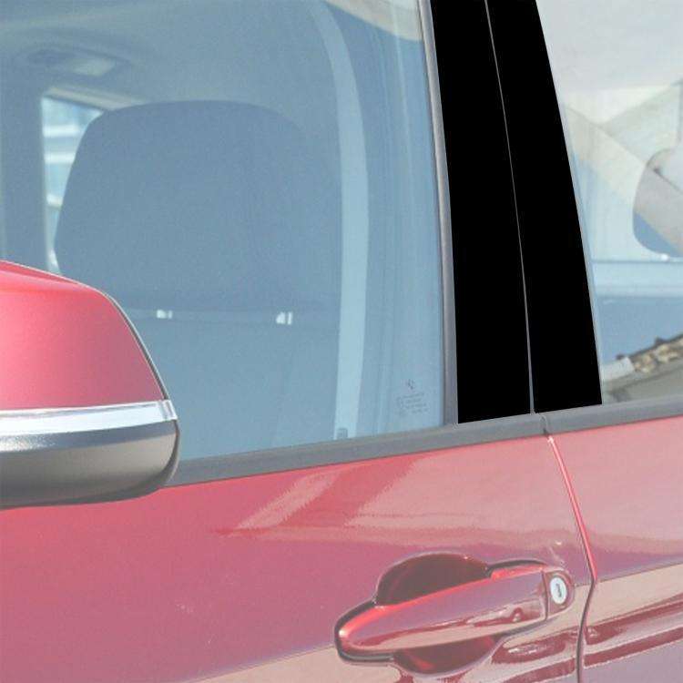 For 2011-2015 BMW X1 E84 6pcs /Set Universal B-pillar Decorative Sticker for Left and Right Drive(Bl