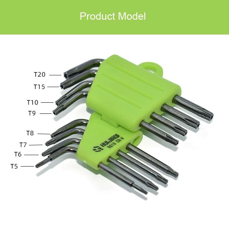 8pcs/set HUIJIAQI Hexagon Torx Screwdriver Spanner Multifunction Combination Tool