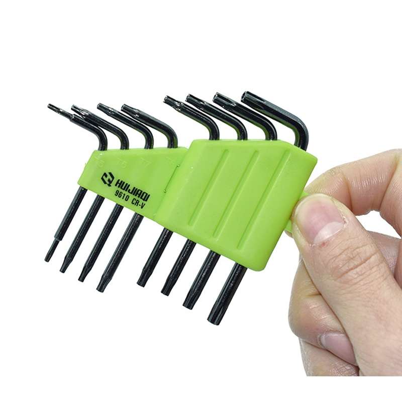 8pcs/set HUIJIAQI Hexagon Torx Screwdriver Spanner Multifunction Combination Tool