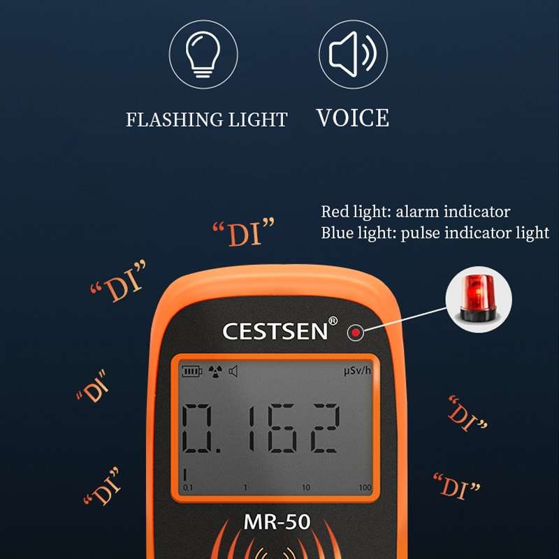 CESTSEN MR-50 Nuclear Radiation Detector Radioactive Environmental Radiation X-Ray Detector,CN