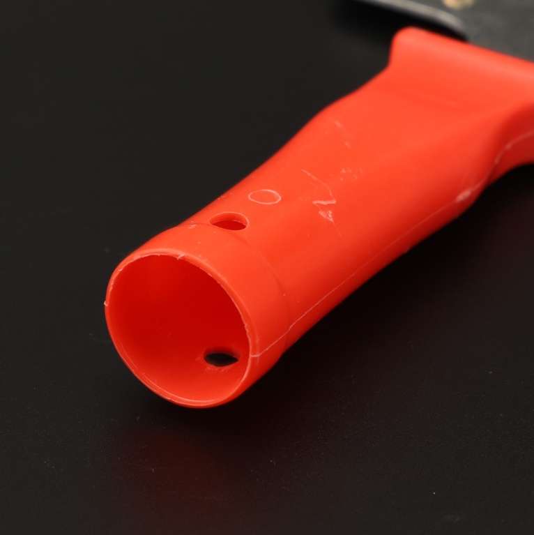 Iron Head Plastic Handle Scraper Cleaner for Glass Window Tile Floor Ice Wall Paint(Red)