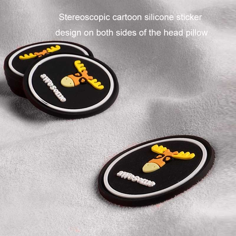 Car Memory Foam Neck Pillow Seat Spine Pillow, Color: Gray Headrest