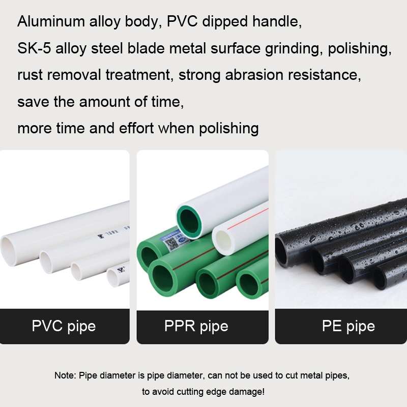 HSD PE42 PVC/PPR Pipe Cutter Thermoplastic Water Pipe Cutter Kit