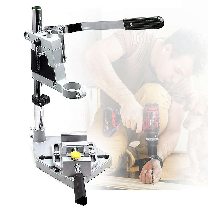 Multifunctional Electric Hand Drill Stand Mini Woodworking Fixed Table, Model: 1105