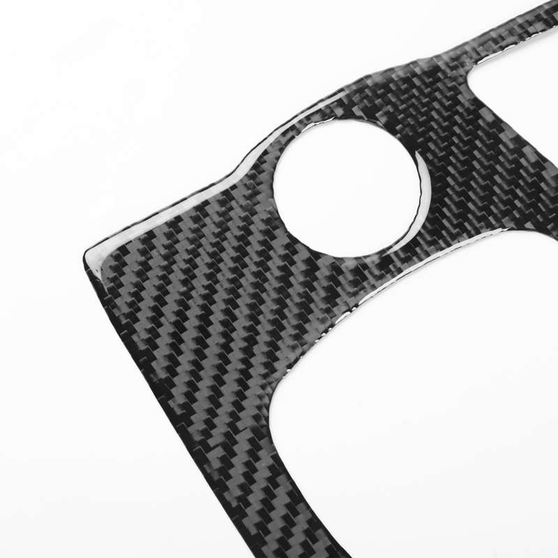For Jaguar F-TYPE 2013+ Gear Panel Decorative Sticker, Size: Left-hand Drive(Black)