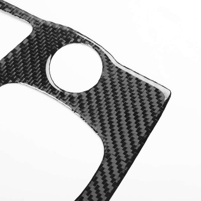 For Jaguar F-TYPE 2013+ Gear Panel Decorative Sticker, Size: Right-hand Drive(Black)