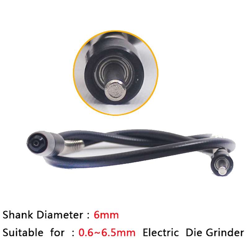 HILDA Power Drill Engraving Machine Accessories Drill Chuck Flexible Shaft, Diameter: 6mm