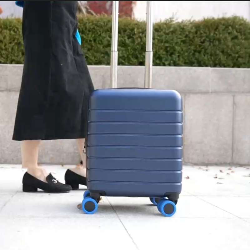 8pcs /Set Silicone Luggage Wheels Cover Protector Silent Anti Wear Caster Shoes(Black)