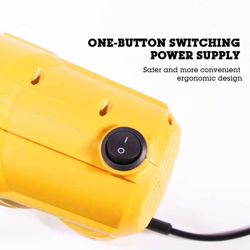 HILDA High Voltage Motorized Paint Spray Tool Portable And Detachable, Specification: EU Plug Orange