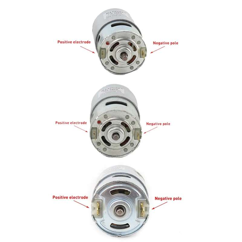 HANPOSE 895-360W Durable Spindle DC Motor Lawn Mower Motor