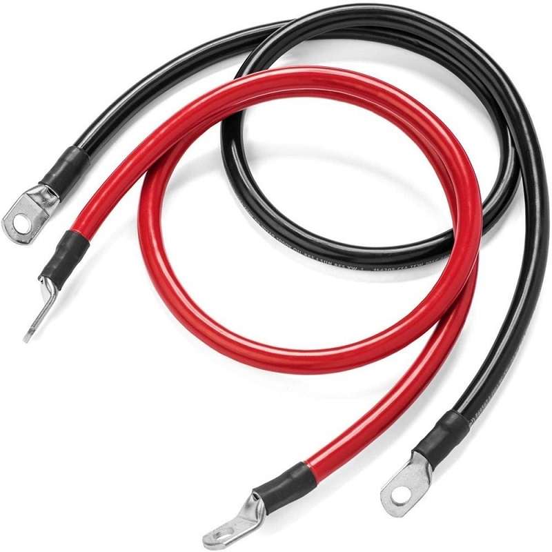 5AWG 50cm 16 Square Car Ship Solar Battery Wire(16-8cm)