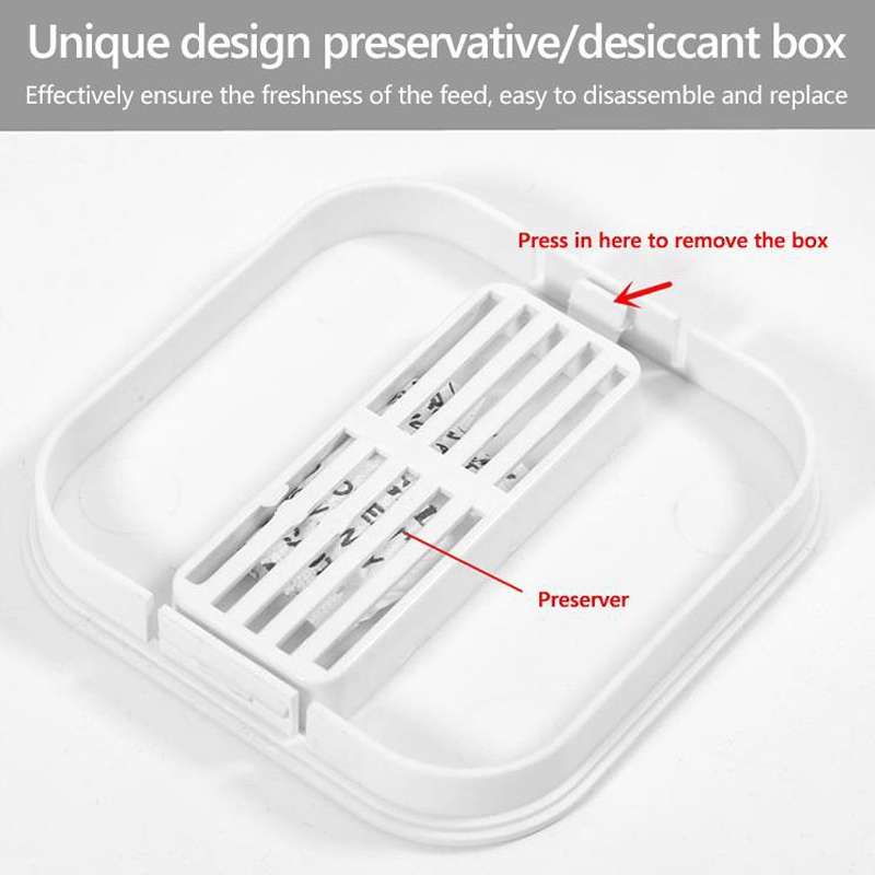 XINMA F-01 400ml Fish Tank Automatic Feeding Device Aquarium Intelligente Timing High-capacity Fish