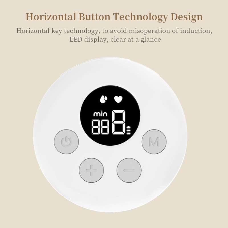 S12 Double Electric Wearable Breast Pump With 2 Modes & 9 Levels Suction Adjustable