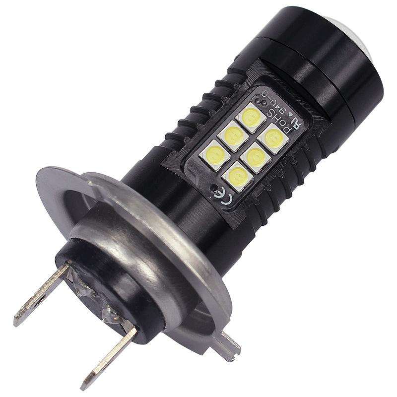 1pair Automotive High-power LED White Light Fog Lamp(H7)